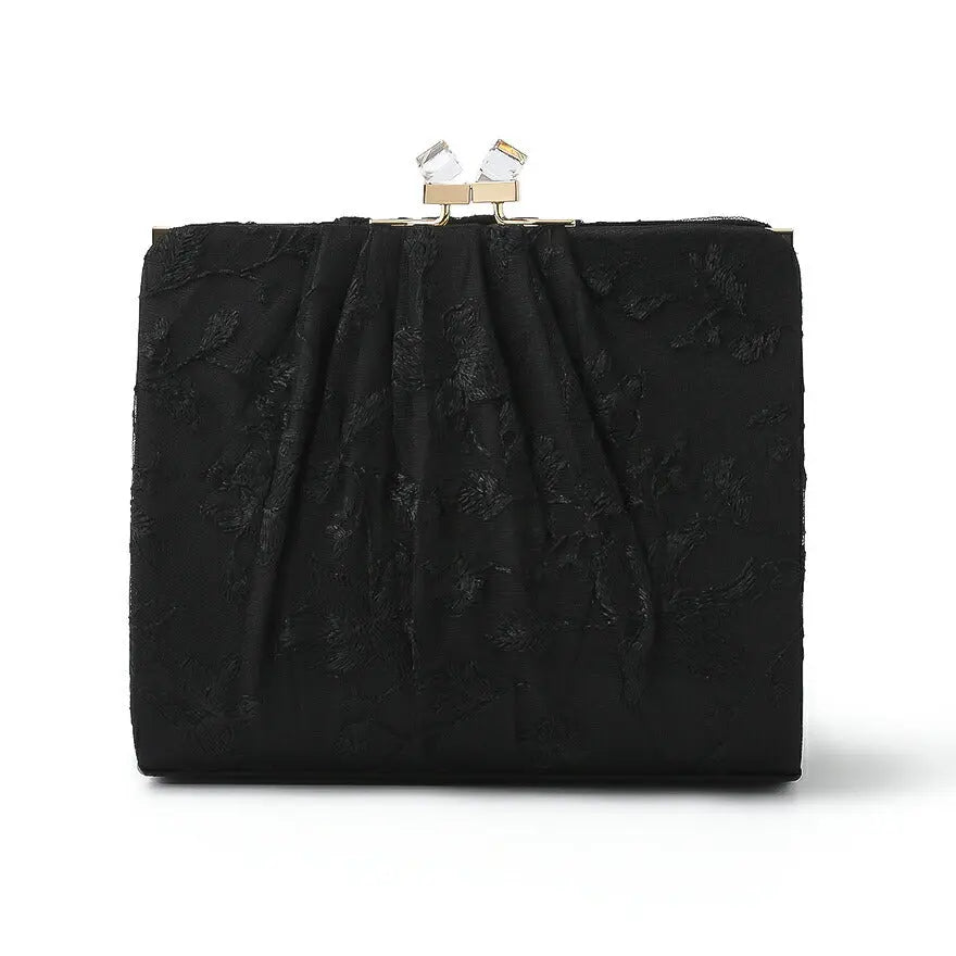 パーティーバッグ 結婚式 バッグ レディース スクエア レース/がま口/ショルダー/シルバー/クラッチ/2WAY パーティードレス通販TwinkleGIrls