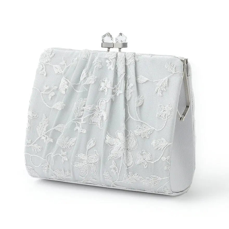 パーティーバッグ結婚式バッグレディース秋冬ビーズ刺しゅう/フェイクパール/ビーズ/スパンコール/コンパクト/2WAY小さめ