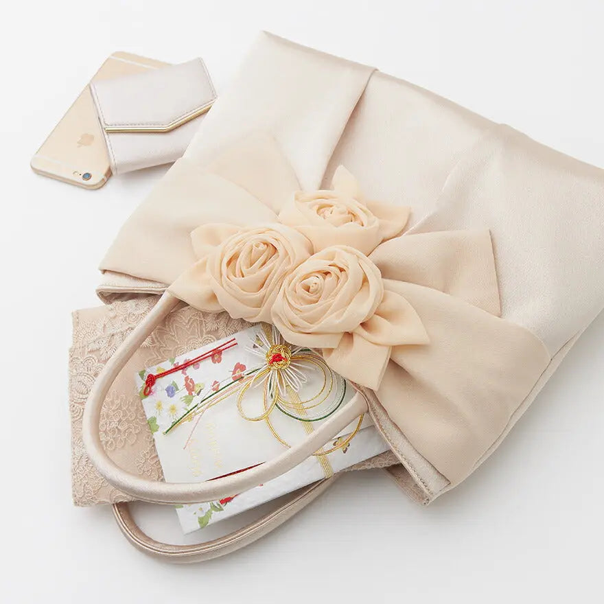 バッグ結婚式パーティーバッグサブバッグフォーマルハンドバッグお呼ばれ入園式卒園式入学式卒業式シンプル/サテン/大きめ