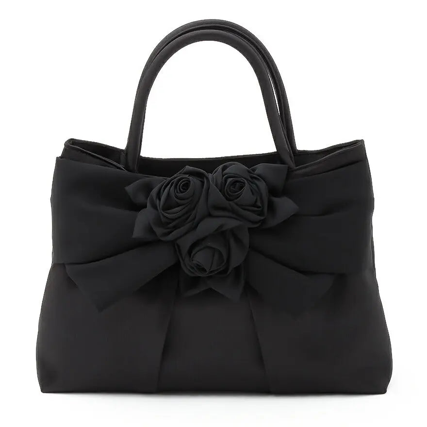 バッグ結婚式パーティーバッグサブバッグフォーマルハンドバッグお呼ばれ入園式卒園式入学式卒業式シンプル/サテン/大きめ