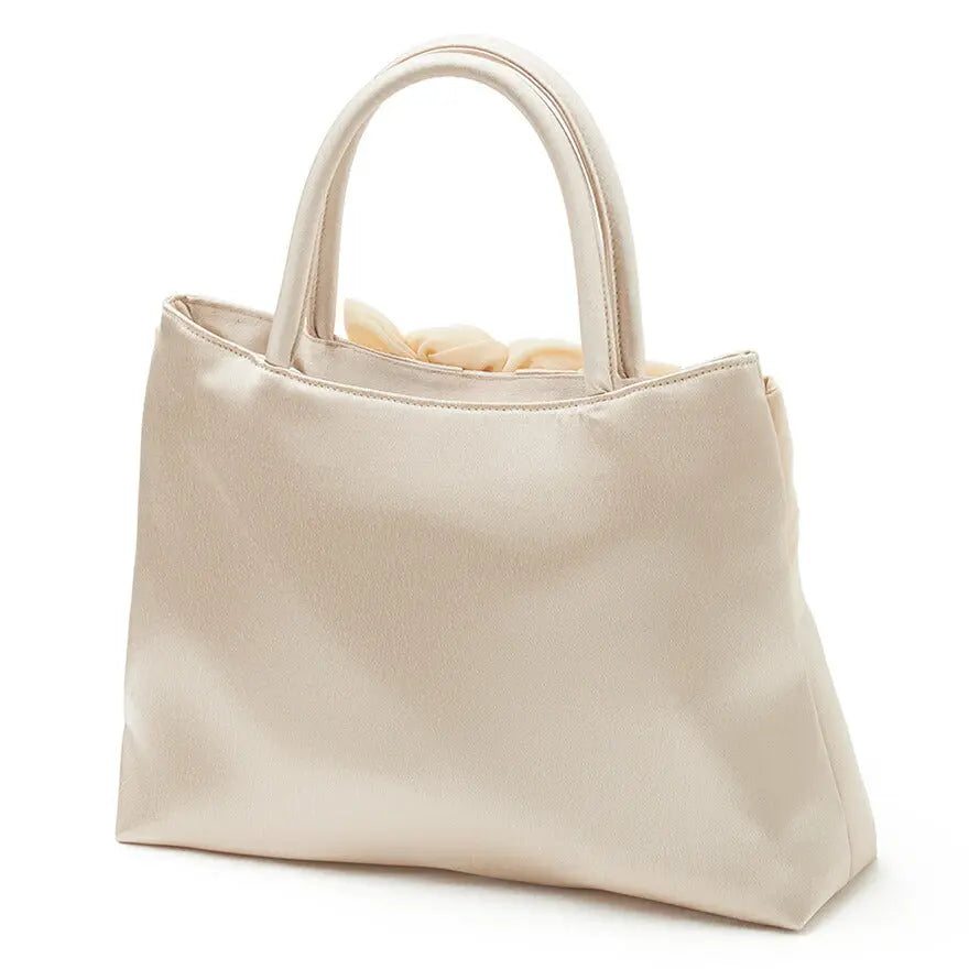 バッグ結婚式パーティーバッグサブバッグフォーマルハンドバッグお呼ばれ入園式卒園式入学式卒業式シンプル/サテン/大きめ