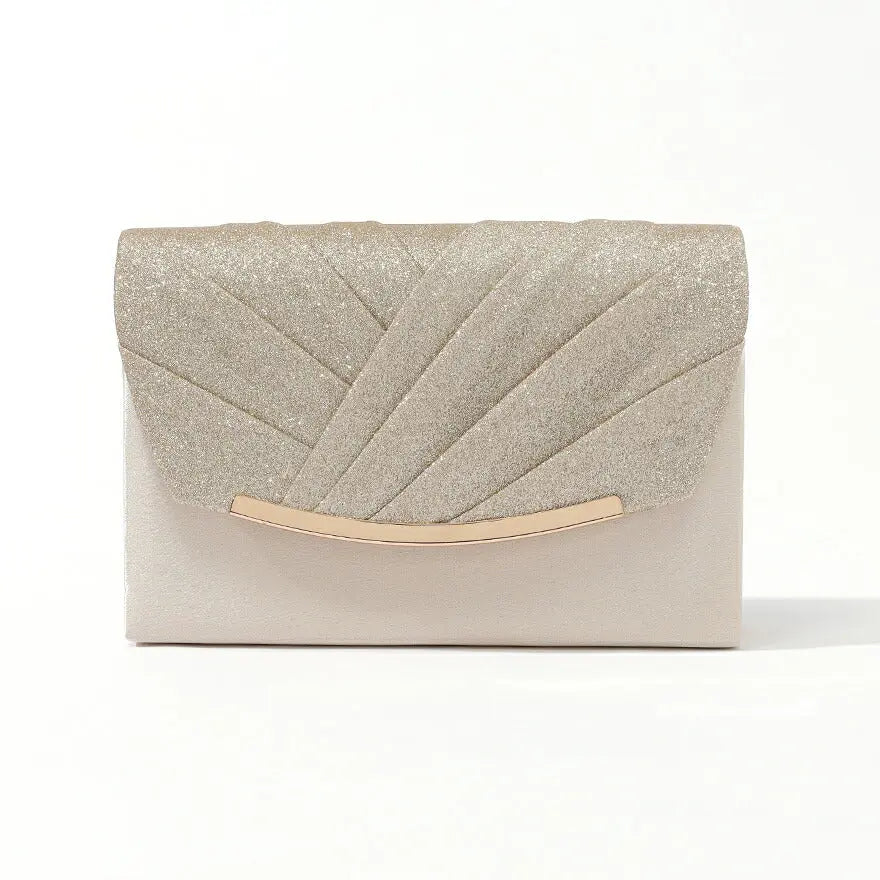 ラメフラップパーティーバッグ 結婚式 バッグ パーティーバッグ 大きめ レディース 春夏 ラメ/サテン/ショルダー/3WAY パーティードレス通販TwinkleGIrls