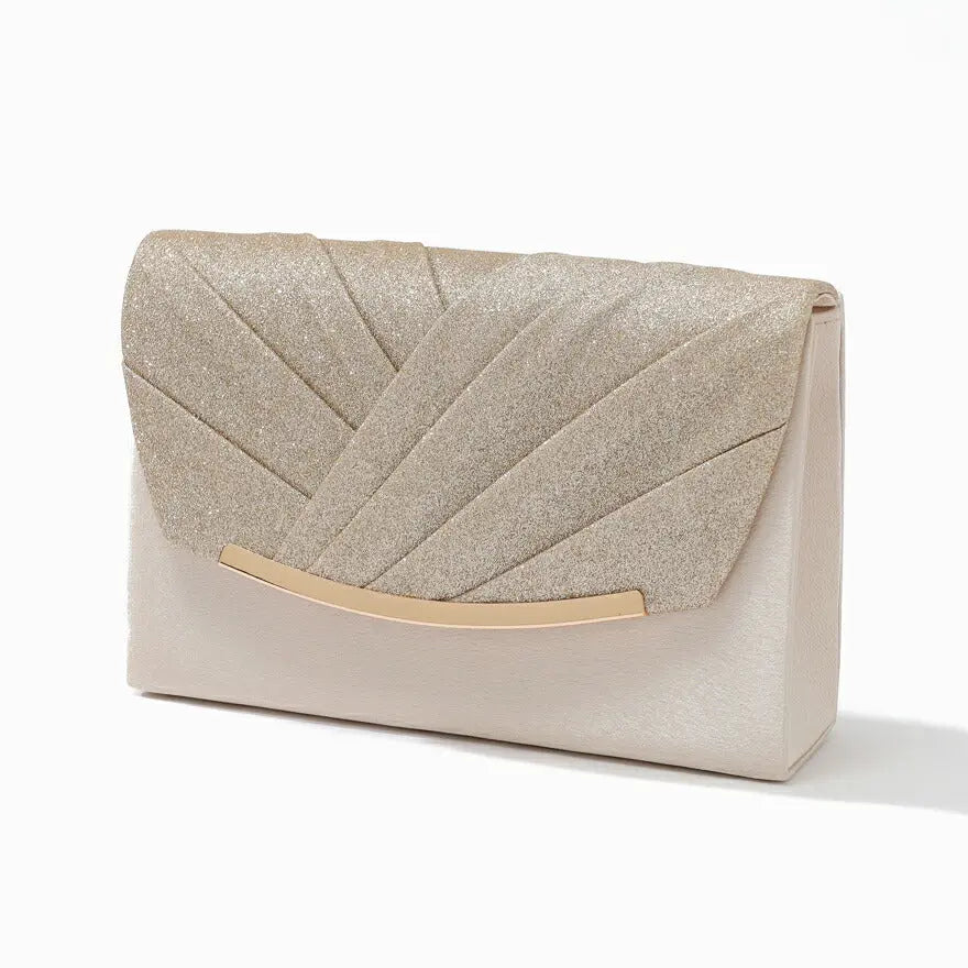 パーティーバッグ結婚式バッグレディース秋冬ビーズ刺しゅう/フェイクパール/ビーズ/スパンコール/コンパクト/2WAY小さめ