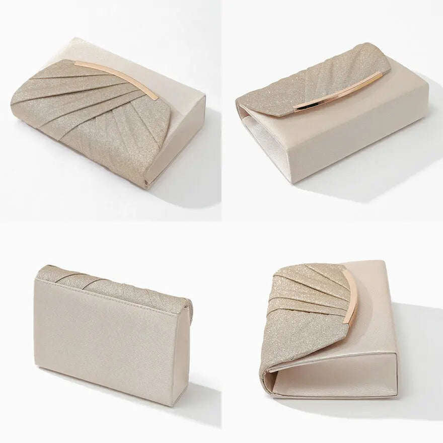 パーティーバッグ結婚式バッグレディース秋冬ビーズ刺しゅう/フェイクパール/ビーズ/スパンコール/コンパクト/2WAY小さめ