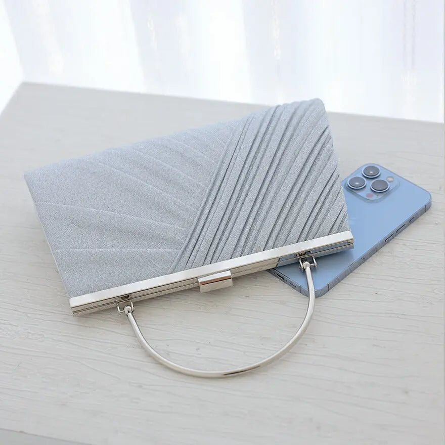 パーティーバッグ結婚式バッグレディース秋冬ビーズ刺しゅう/フェイクパール/ビーズ/スパンコール/コンパクト/2WAY小さめ