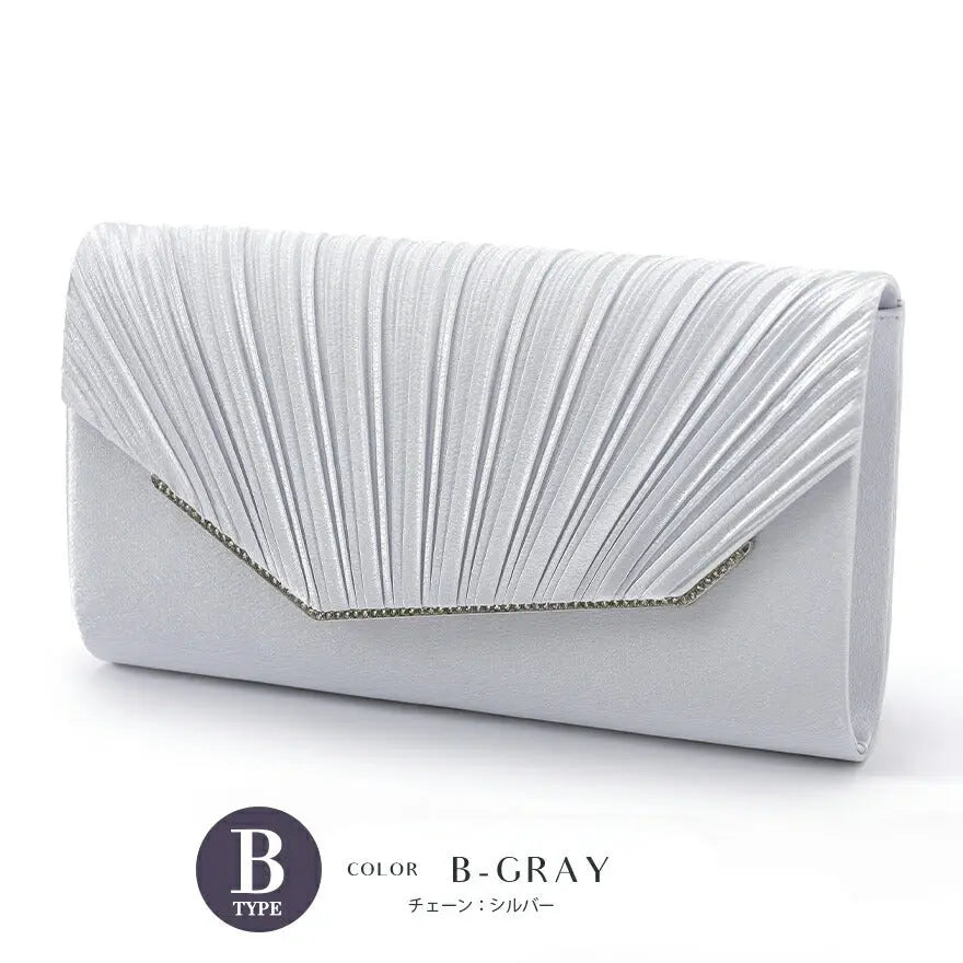 パーティーバッグ 結婚式 バッグ お呼ばれ 謝恩会 二次会 レディース 春夏 ショルダー 全3色 大きめサイズ パーティードレス通販TwinkleGIrls