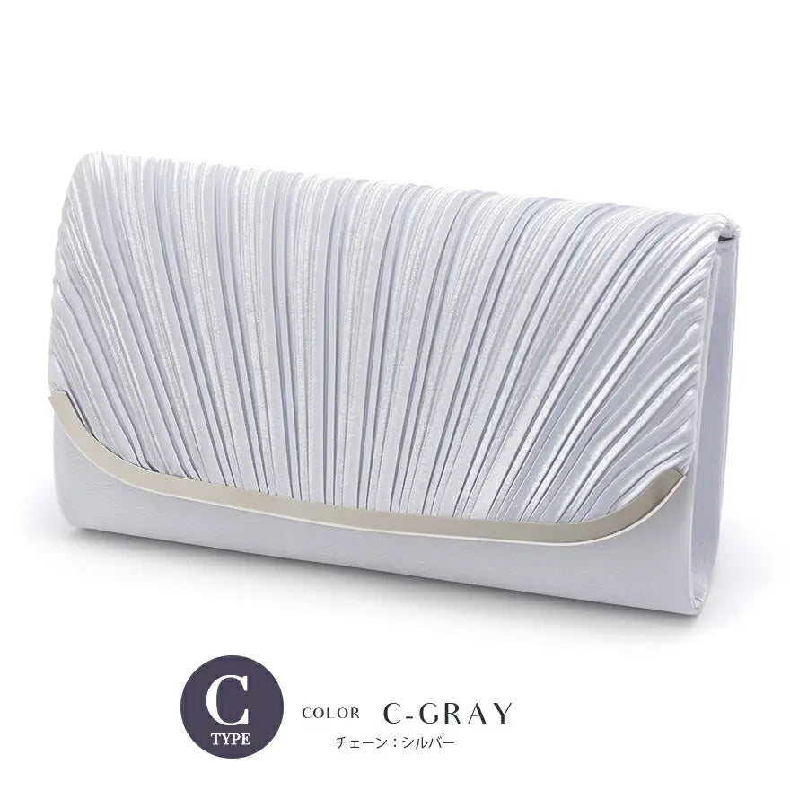 パーティーバッグ 結婚式 バッグ お呼ばれ 謝恩会 二次会 レディース 春夏 ショルダー 全3色 大きめサイズ パーティードレス通販TwinkleGIrls