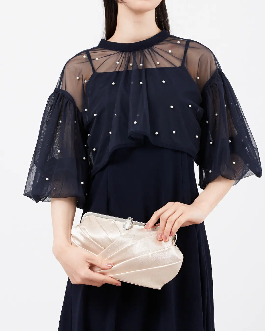 パーティーバッグ 謝恩会 二次会 バッグ 同窓会 レディース 春夏 ショルダー ベージュ/シルバー/ブラック 大きめサイズ パーティードレス通販TwinkleGIrls