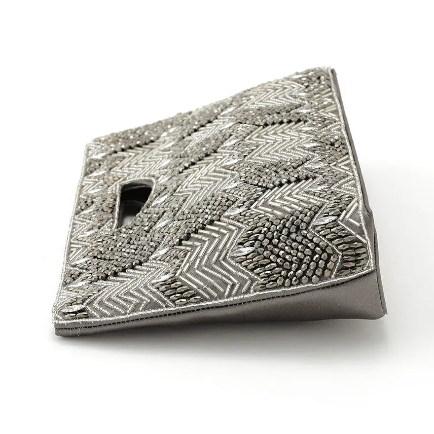 パーティーバッグ結婚式バッグお呼ばれ謝恩会二次会レディース秋冬ショルダーグレー大きめサイズ