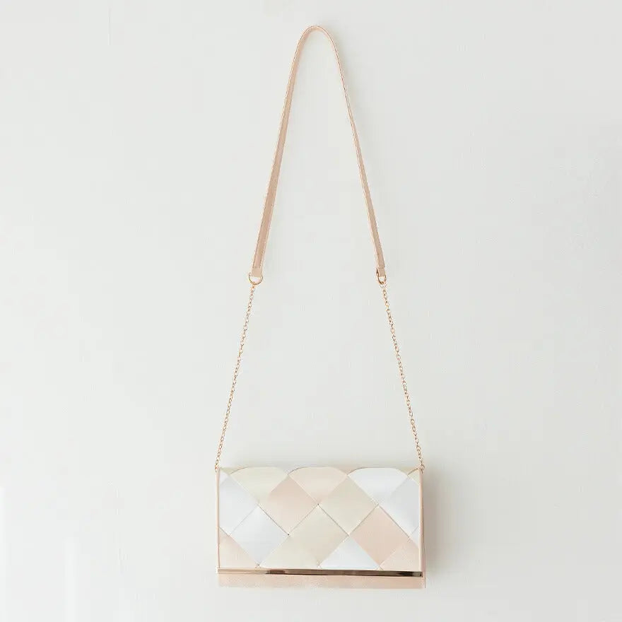 パーティーバッグ結婚式バッグお呼ばれ謝恩会二次会レディース秋冬ショルダーグレー大きめサイズ