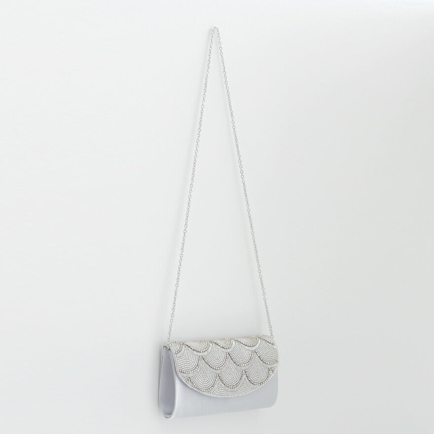 パーティーバッグ結婚式バッグパーティーバッグレディース春夏ビーズ/刺繍/ショルダー/2WAY