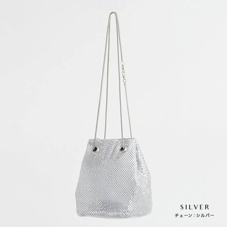 パーティーバッグ結婚式バッグレディース秋冬ビーズ刺しゅう/フェイクパール/ビーズ/スパンコール/コンパクト/2WAY小さめ