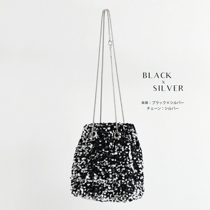 パーティーバッグ結婚式バッグレディース秋冬ビーズ刺しゅう/フェイクパール/ビーズ/スパンコール/コンパクト/2WAY小さめ