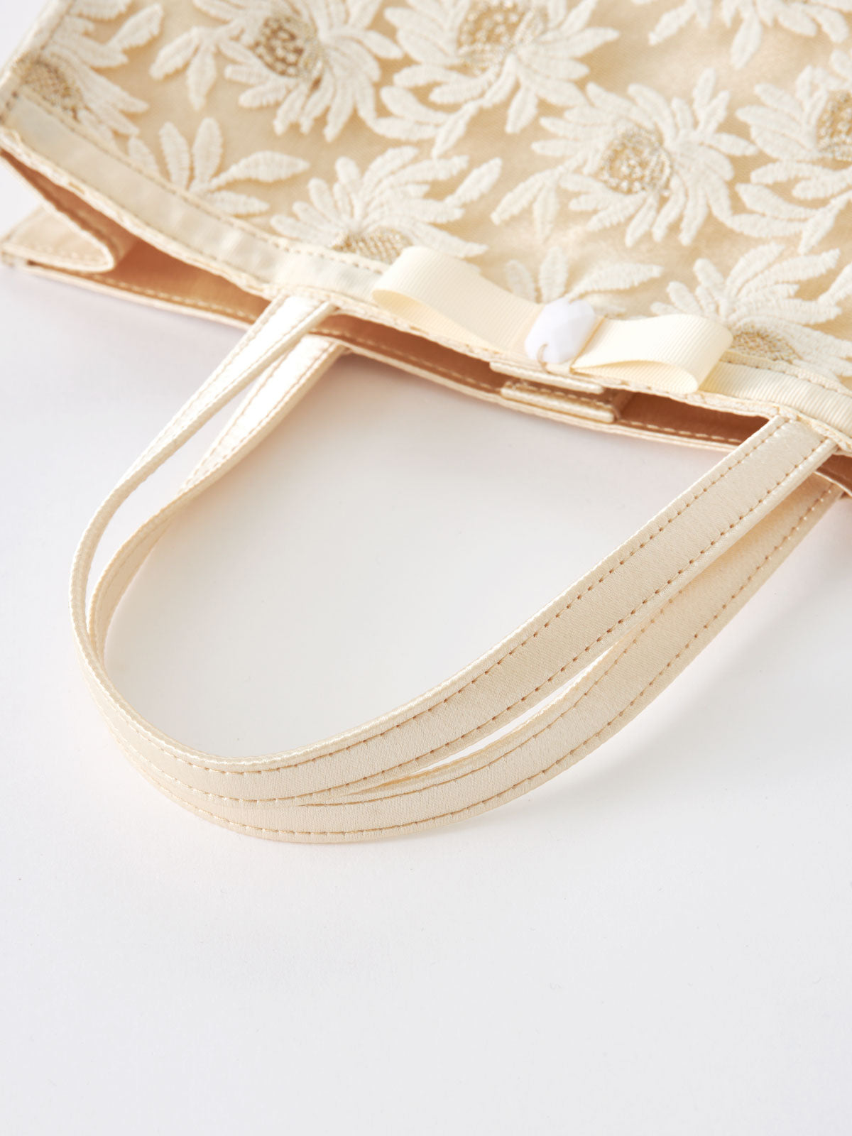 サブバッグフォーマルA4対応ちりめん生地リボン付き冠婚葬祭お呼ばれトートバッグ結婚式披露宴入学式卒業式礼装和装洋装日本製