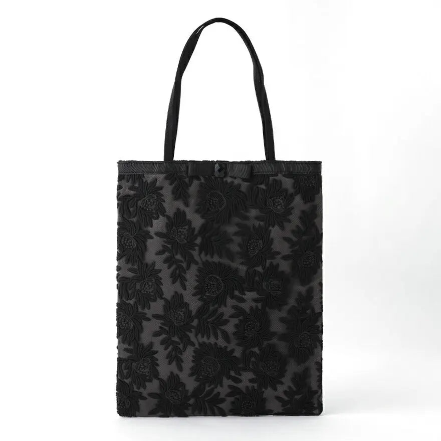 サブバッグレディース春夏刺繍レースA4トート結婚式お呼ばれフォーマルパーティブランド人気