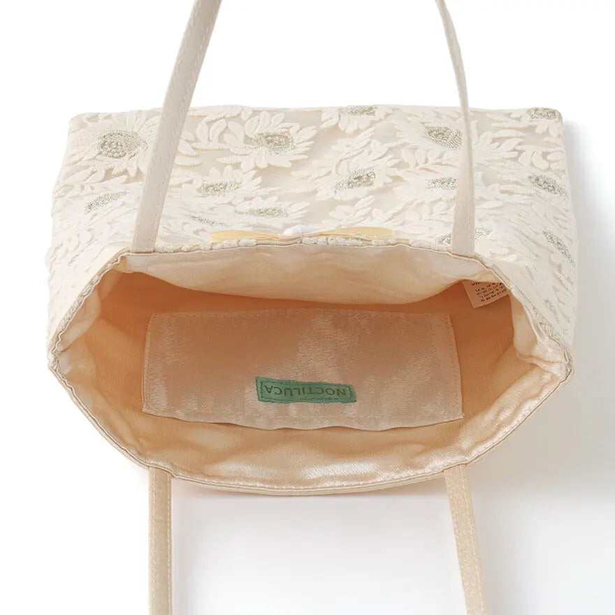 サブバッグレディース春夏刺繍レースA4トート結婚式お呼ばれフォーマルパーティブランド人気
