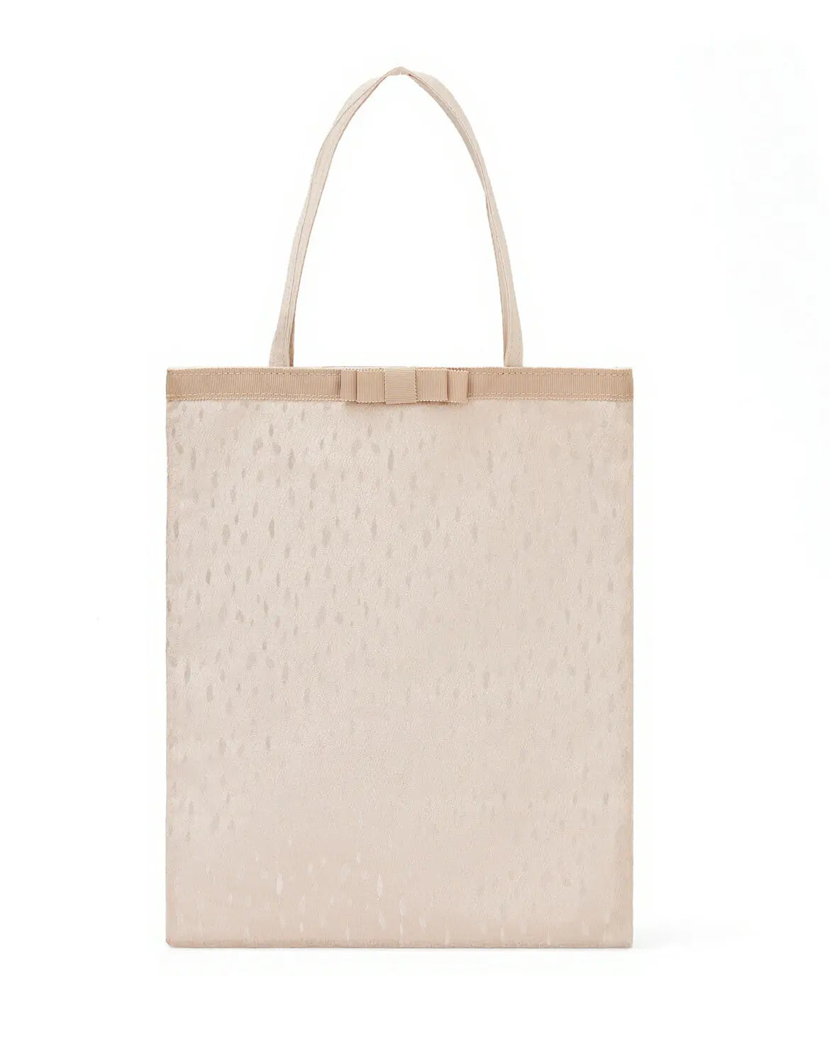 サブバッグ結婚式パーティートートA4フォーマルレース行事翌日配送おしゃれ華やか上品華奢サテンベージュ/ブラック