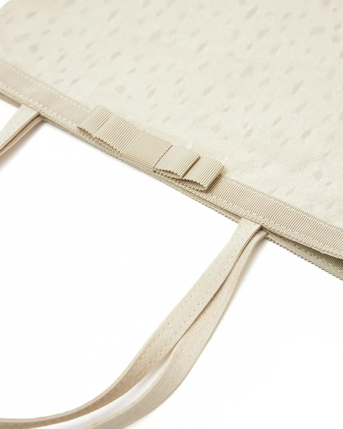 サブバッグ結婚式パーティートートA4フォーマルレース行事翌日配送おしゃれ華やか上品華奢サテンベージュ/ブラック