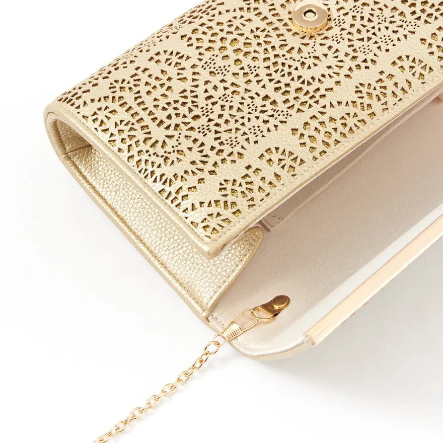 カッティングレースクラッチバッグ