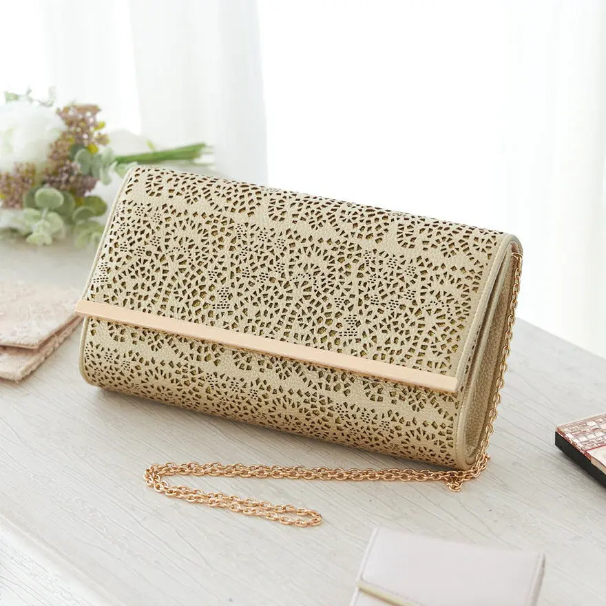 カッティングレースクラッチバッグ