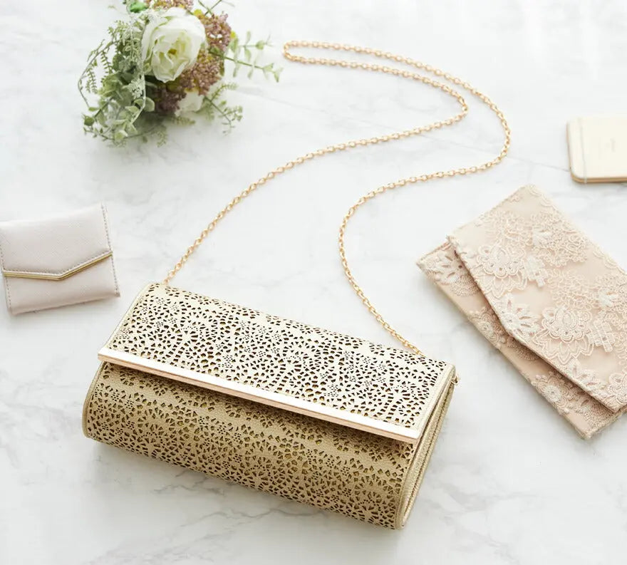 カッティングレースクラッチバッグ