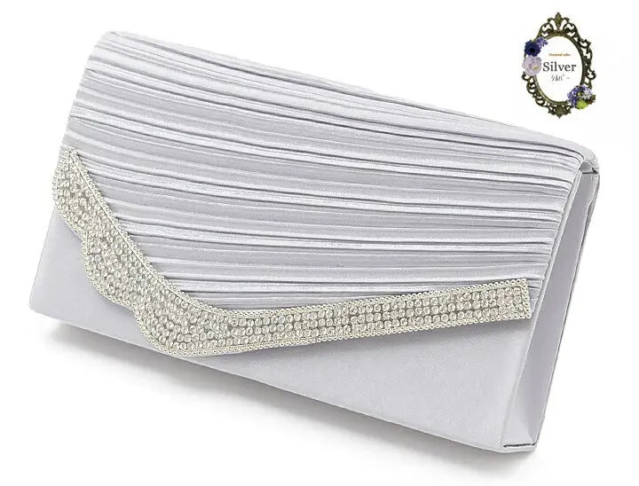 パーティーバッグ 結婚式 バッグ クラッチバッグ 大きめ/お呼ばれ/謝恩会/成人式/ショルダー 全3色 パーティードレス通販TwinkleGIrls