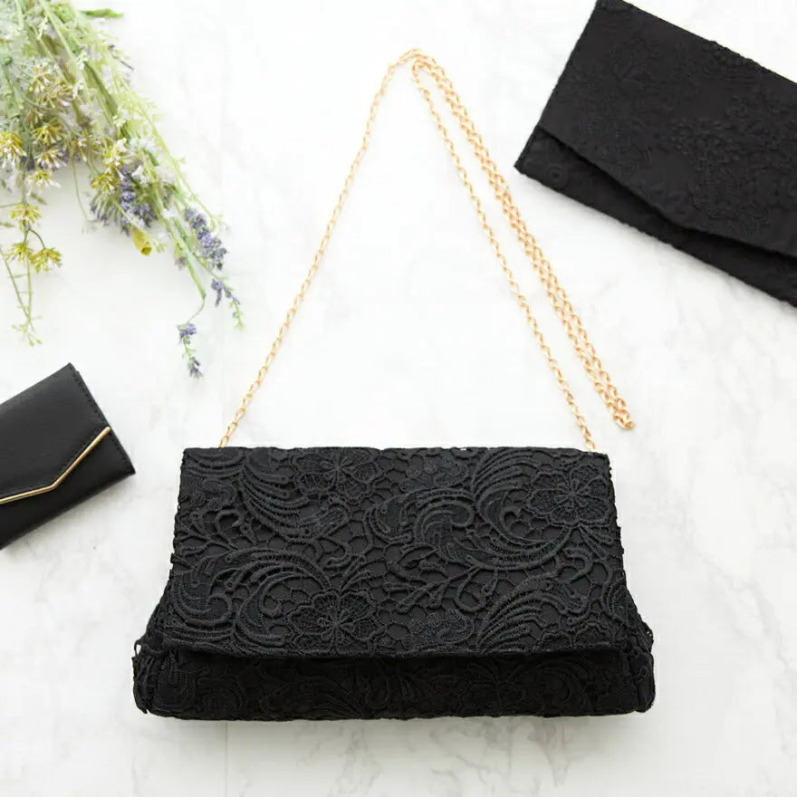 パーティーバッグ結婚式バッグクラッチバッグ大きめブランドフォーマルがま口レースパーティー二次会同窓会入園式入学式謝恩会成人式レディース