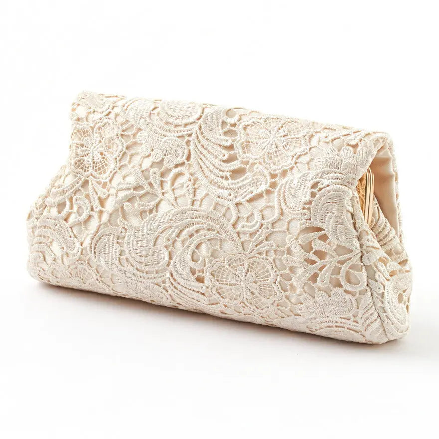 パーティーバッグ結婚式バッグクラッチバッグ大きめブランドフォーマルがま口レースパーティー二次会同窓会入園式入学式謝恩会成人式レディース