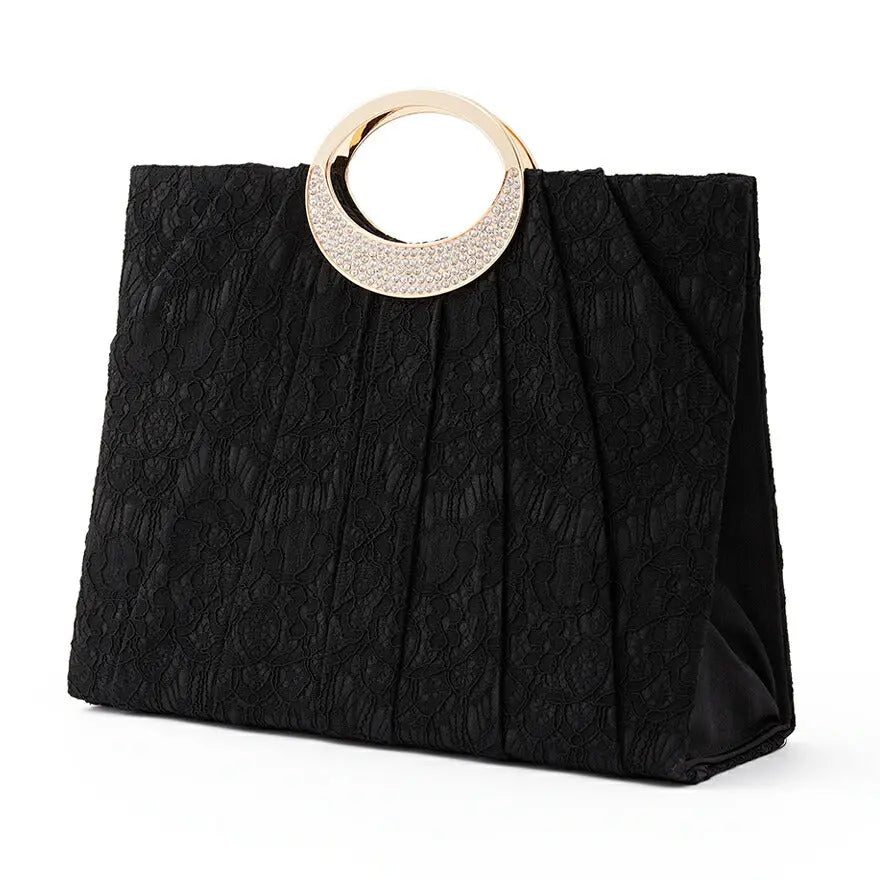 パーティーバッグ結婚式バッグお呼ばれ謝恩会二次会レディース秋冬ショルダー黒/ベージュ大きめサイズ