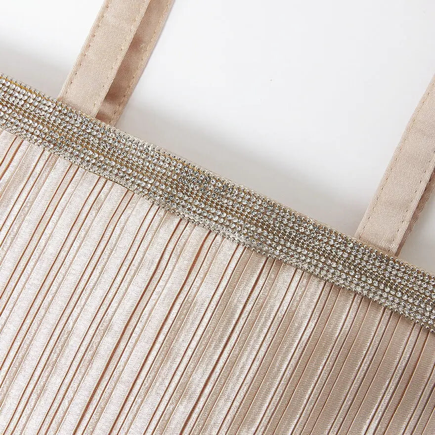 サブバッグレディース春夏大きめA4トート結婚式お呼ばれフォーマルパーティシンプルプリーツブランド人気