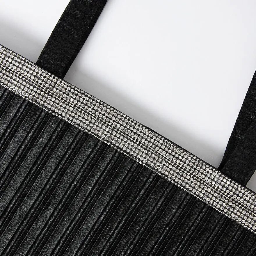 サブバッグレディース春夏大きめA4トート結婚式お呼ばれフォーマルパーティシンプルプリーツブランド人気