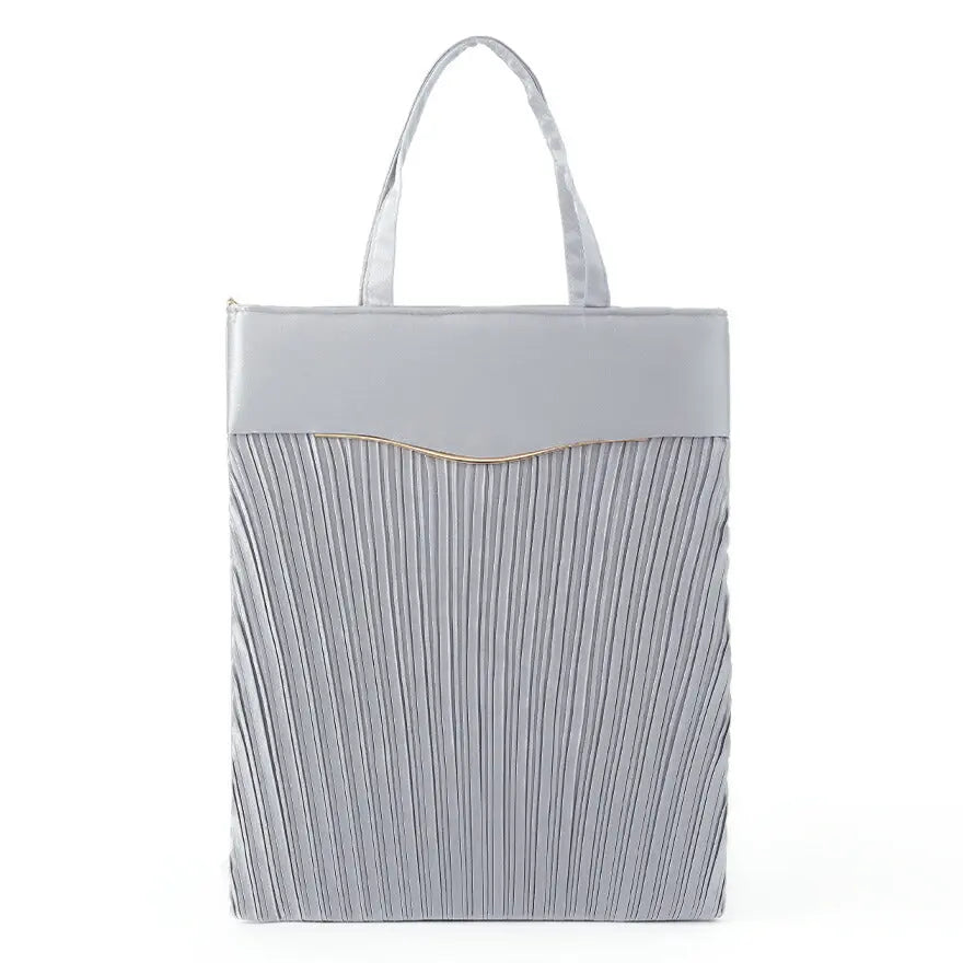 サブバッグ レディース 春夏 大きめ A4 トート 結婚式 お呼ばれ フォーマル パーティ シンプル プリーツ ブランド 人気 パーティードレス通販TwinkleGIrls