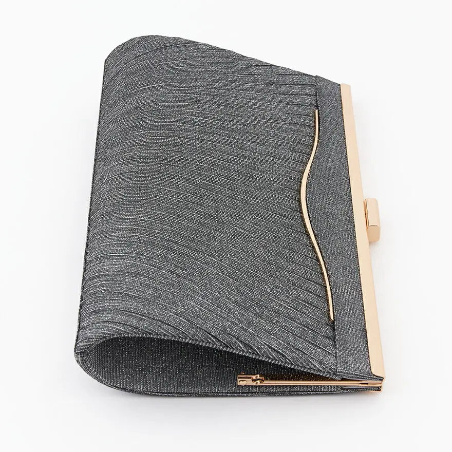 パーティーバッグ結婚式バッグお呼ばれ謝恩会二次会レディース秋冬ショルダー黒/ベージュ大きめサイズ