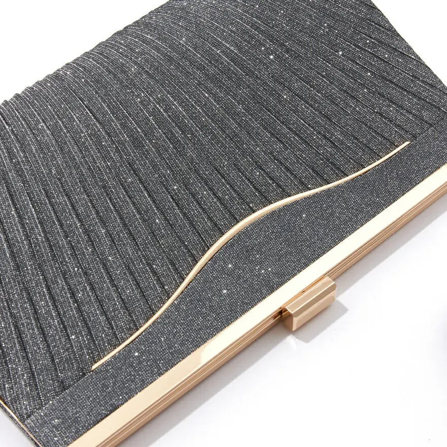 パーティーバッグ結婚式バッグお呼ばれ謝恩会二次会レディース秋冬ショルダー黒/ベージュ大きめサイズ