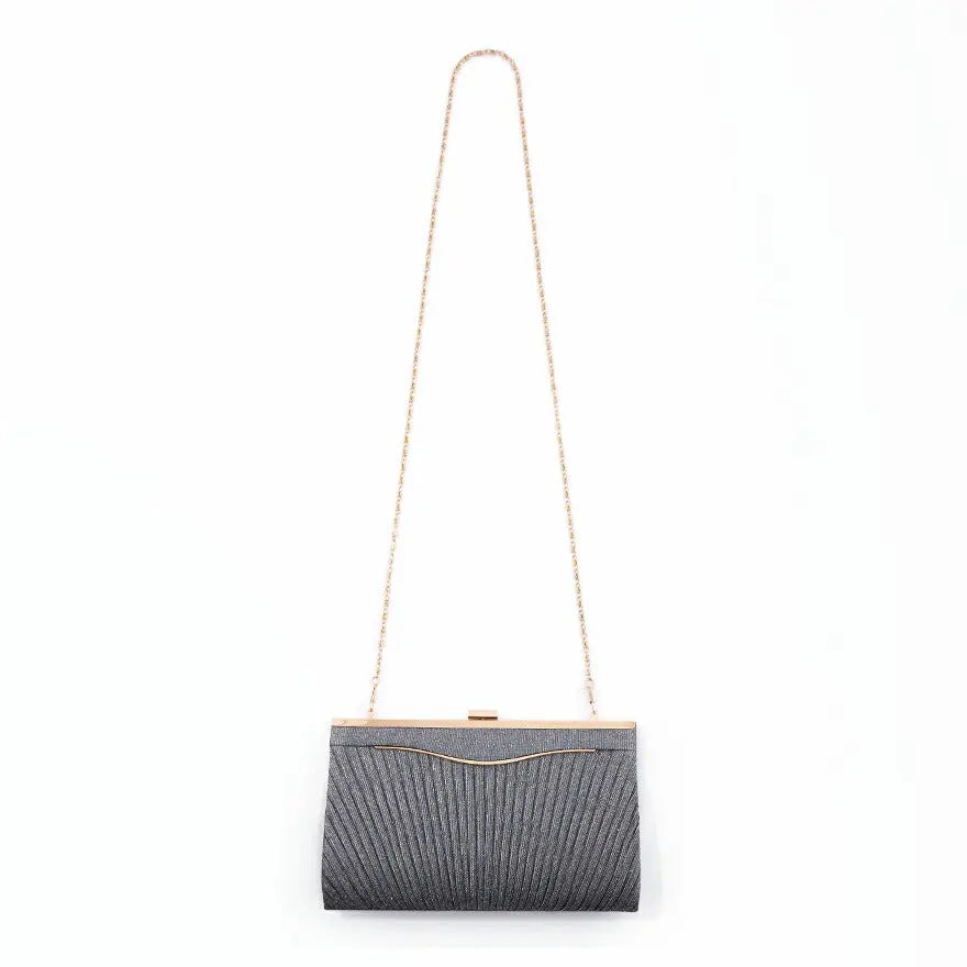 パーティーバッグ結婚式バッグお呼ばれ謝恩会二次会レディース秋冬ショルダー黒/ベージュ大きめサイズ