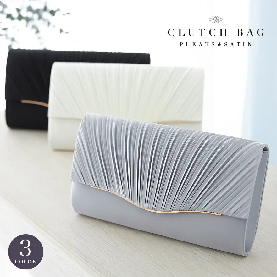 パーティーバッグ結婚式バッグお呼ばれ謝恩会二次会レディース秋冬ショルダー黒/ベージュ大きめサイズ