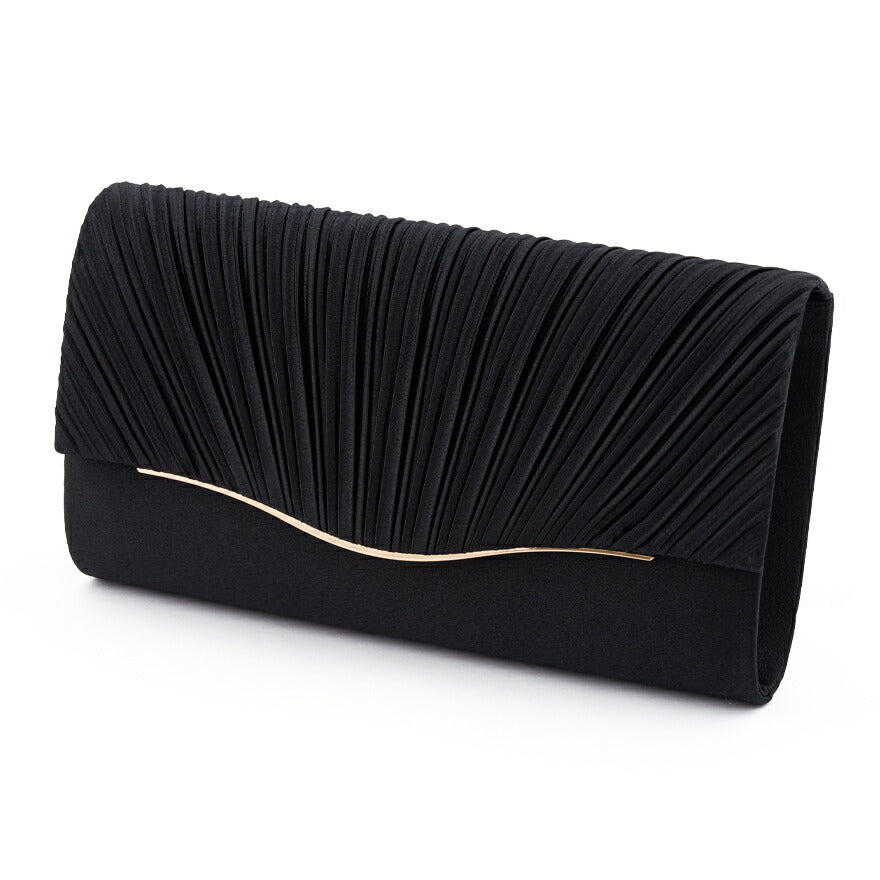 パーティーバッグ結婚式バッグお呼ばれ謝恩会二次会レディース秋冬ショルダー黒/ベージュ大きめサイズ