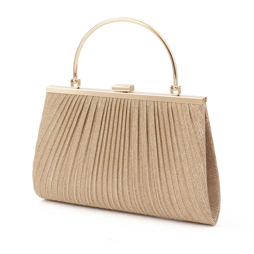 パーティーバッグ結婚式バッグお呼ばれ謝恩会二次会レディース秋冬ショルダー黒/ベージュ大きめサイズ