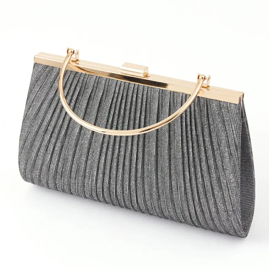 パーティーバッグ結婚式バッグお呼ばれ謝恩会二次会レディース秋冬ショルダー黒/ベージュ大きめサイズ