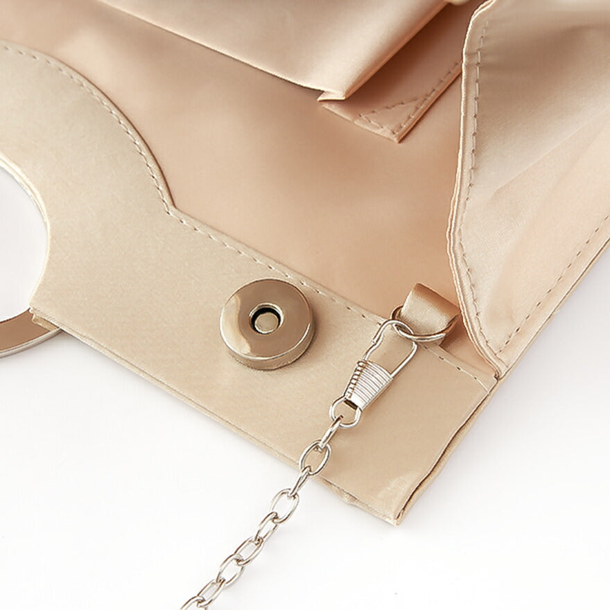 パーティーバッグ大きめ結婚式バッグクラッチバッグお呼ばれプリーツ/謝恩会/成人式/ショルダー全4色