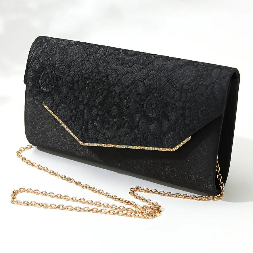 パーティーバッグ結婚式バッグレディース秋冬シンプルラメレター型/ラメ/シンプル/ゴールド/3WAY大きめ