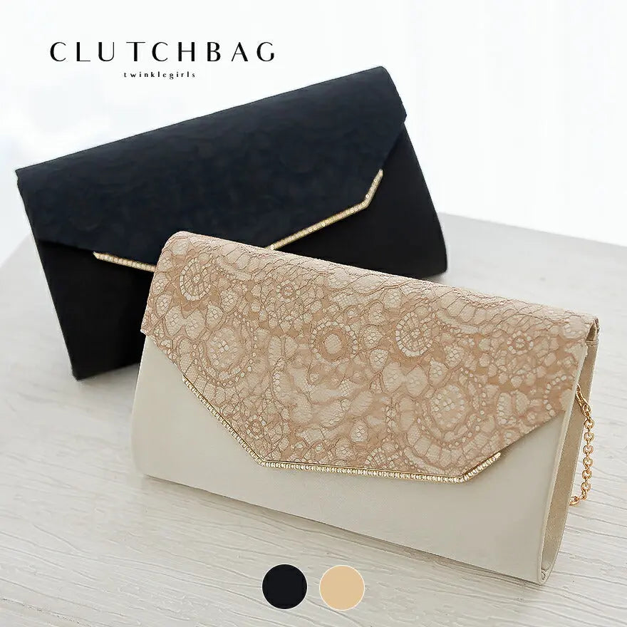 パーティーバッグ結婚式バッグレディース秋冬シンプルラメレター型/ラメ/シンプル/ゴールド/3WAY大きめ