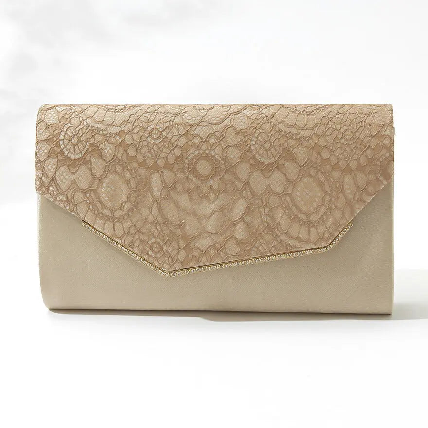 パーティーバッグ結婚式バッグレディース秋冬シンプルラメレター型/ラメ/シンプル/ゴールド/3WAY大きめ