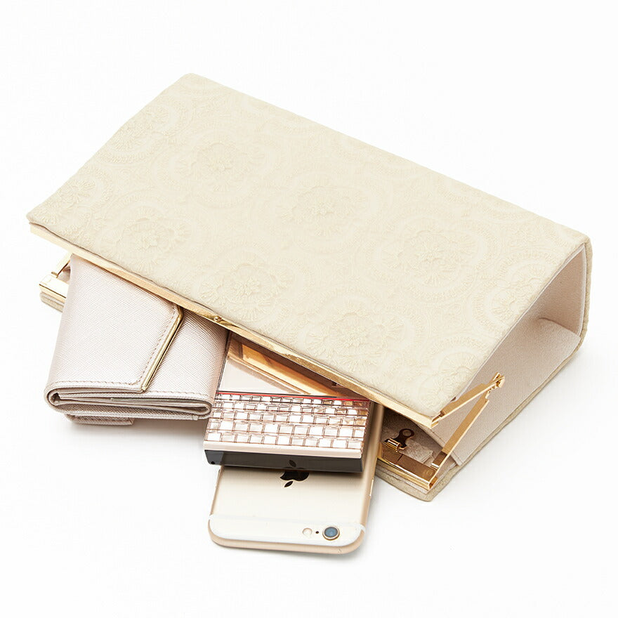 バッグ結婚式パーティーバッグクラッチバッグフォーマルお呼ばれレースオーガンジーラメシンプル/サテン/大きめ