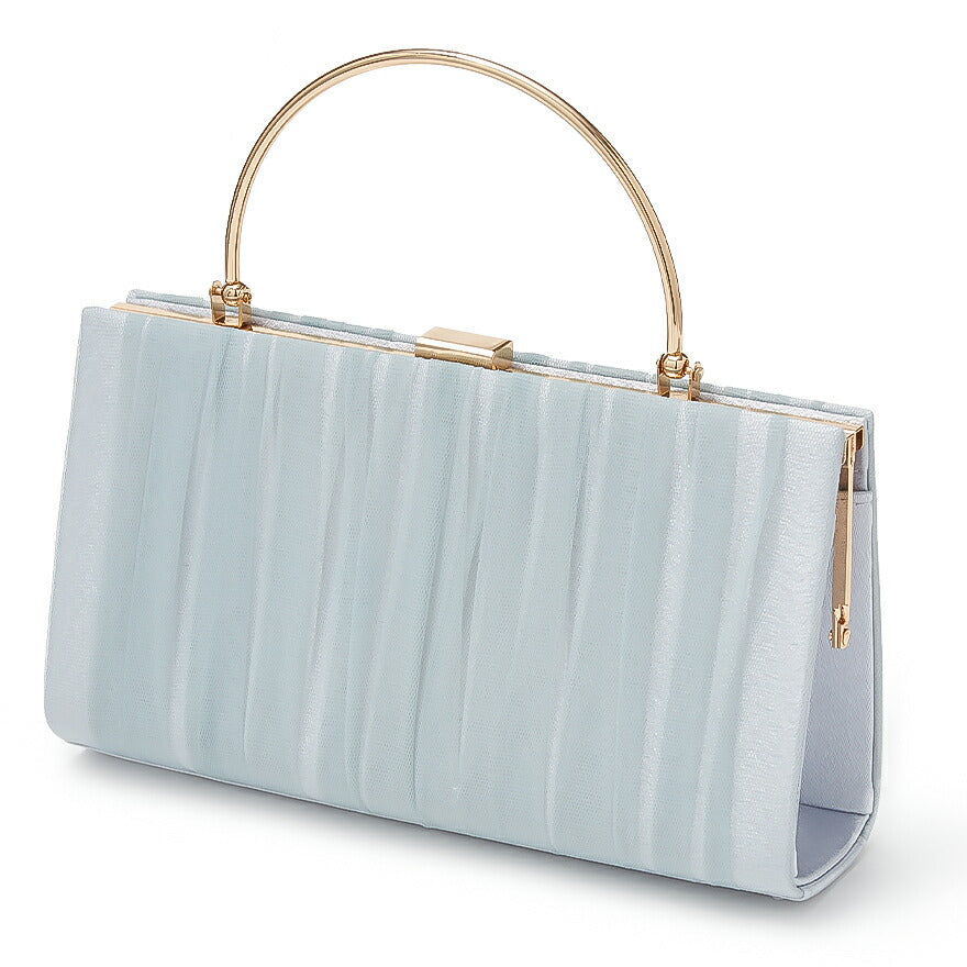 バッグ結婚式パーティーバッグクラッチバッグフォーマルお呼ばれレースオーガンジーラメシンプル/サテン/大きめ