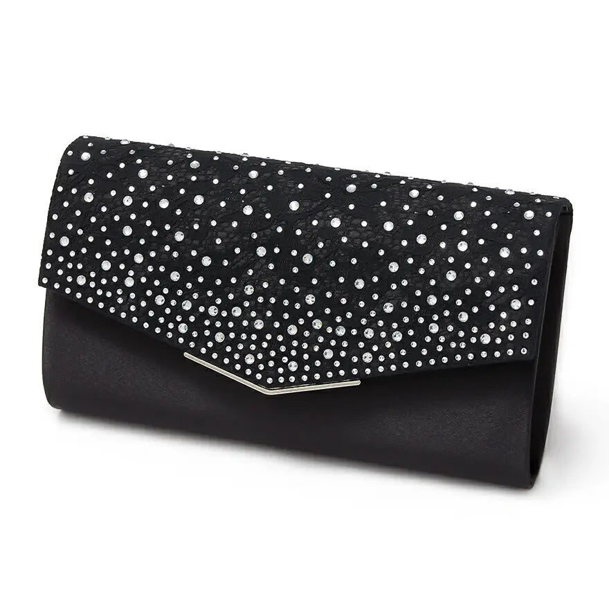 バッグ結婚式パーティーバッグクラッチバッグフォーマルお呼ばれレースオーガンジーラメシンプル/サテン/大きめ