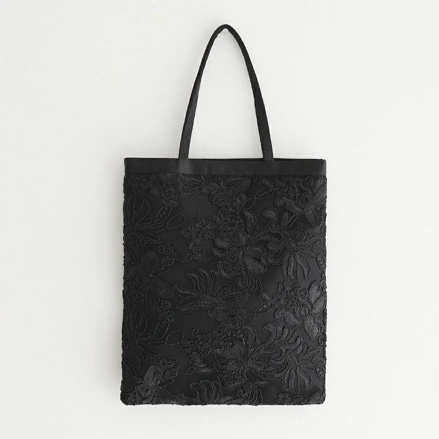 サブバッグレディース春夏刺繍レースA4トート結婚式お呼ばれフォーマルパーティマグネット式シンプルブランド人気