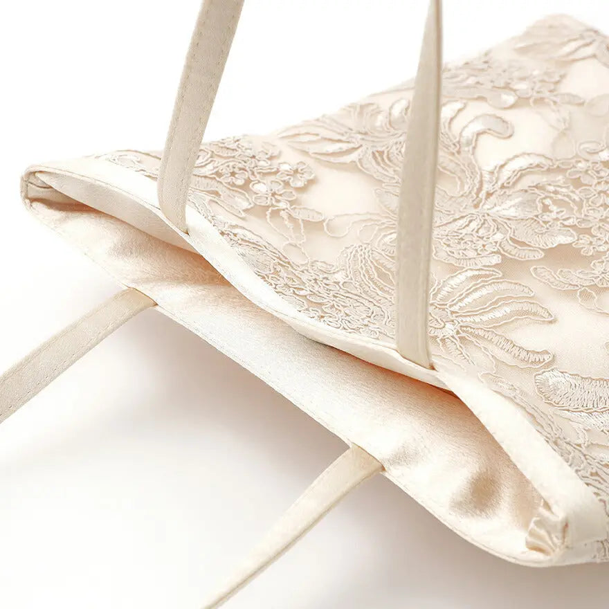 サブバッグレディース春夏刺繍レースA4トート結婚式お呼ばれフォーマルパーティマグネット式シンプルブランド人気