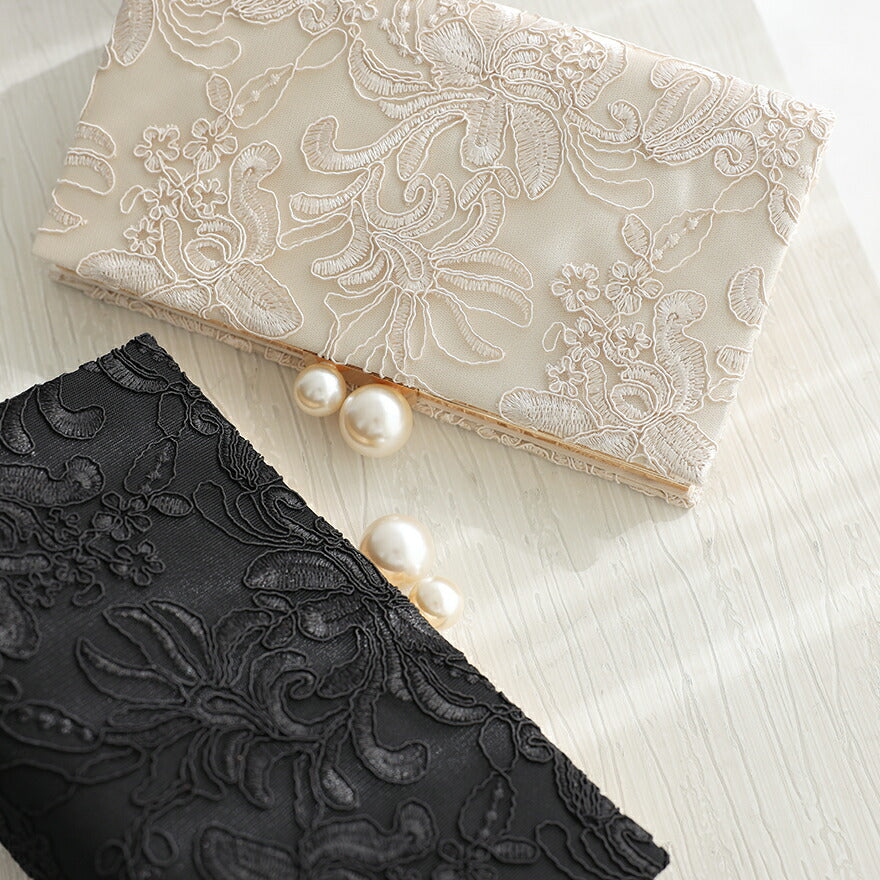 パーティーバッグ結婚式バッグレディース秋冬ビーズ刺しゅう/フェイクパール/ビーズ/スパンコール/コンパクト/2WAY小さめ