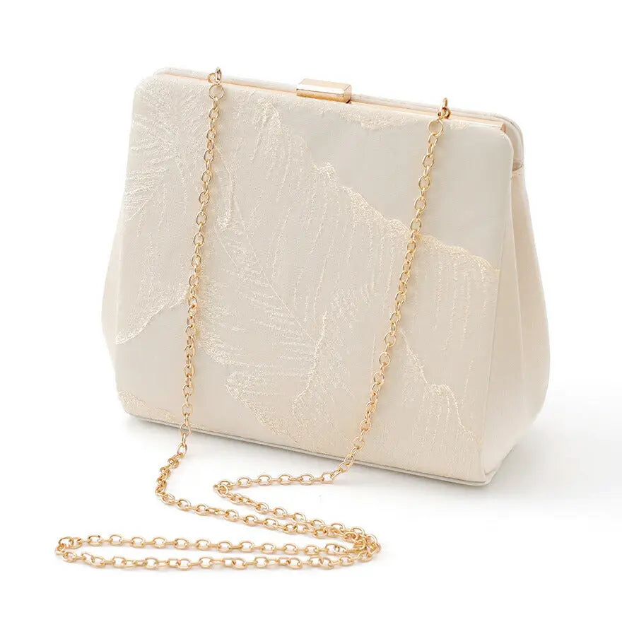 パーティーバッグ結婚式バッグレディース秋冬ビーズ刺しゅう/フェイクパール/ビーズ/スパンコール/コンパクト/2WAY小さめ